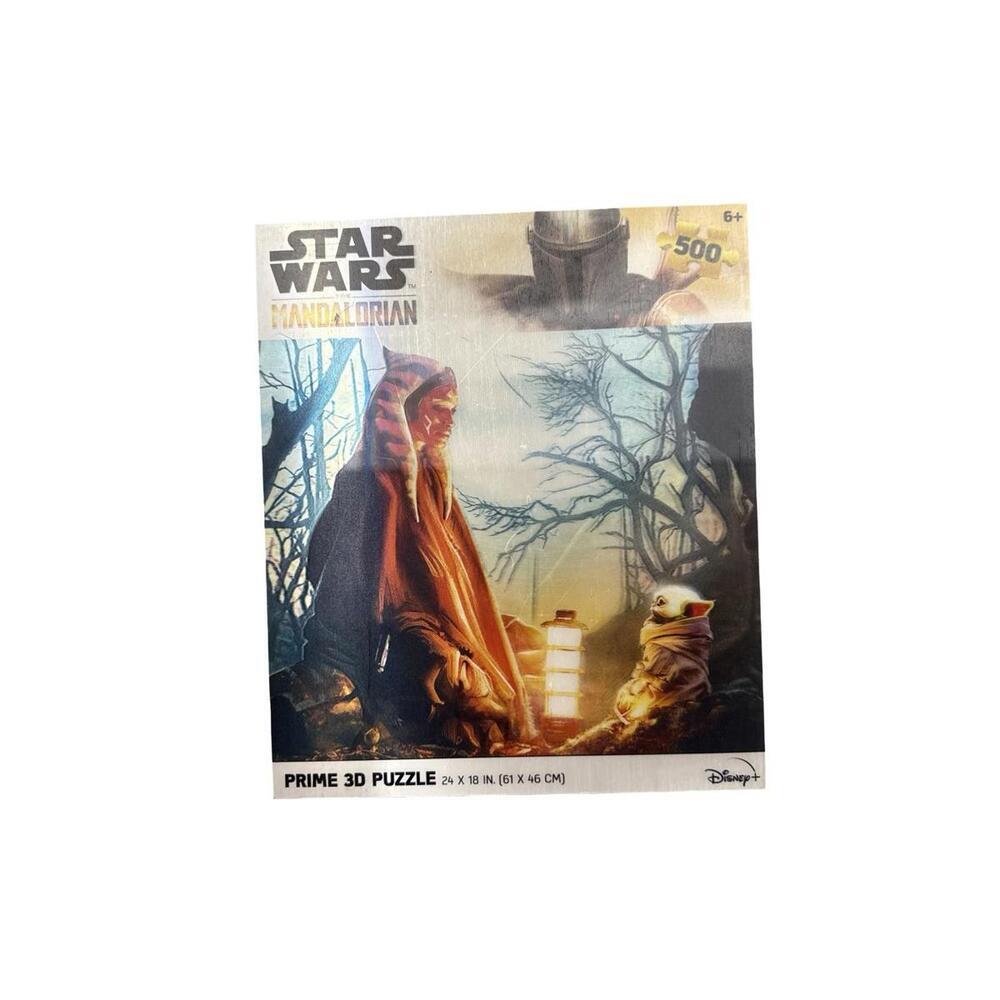 Star Wars The Mandalorian Baby Yoda Disney 500 Piece Jigsaw Puzzle 3D 24x18" NEW